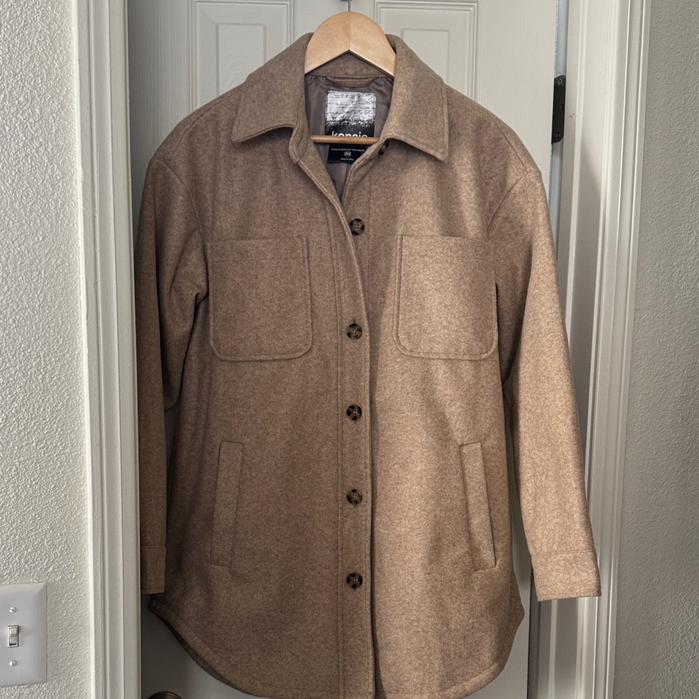 Kensie Brown Utility Jacket for Women